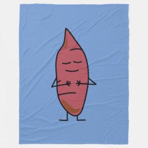 Sweet Potato Yam Yams Potatoes happybaked roasted Fleece Blanket