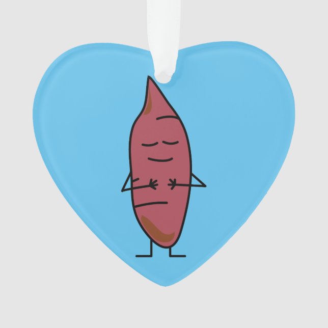 Sweet Potato Yam Yams Potatoes happybaked roasted Ornament (Front)