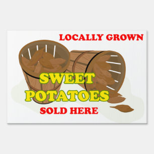 Sweet Potatoes Farm Stand Lg Yard Sign