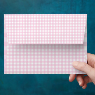 Sweet powder pink envelope