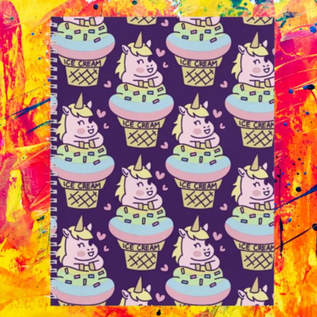 Sweet Pride Unicorn Spiral Notebook (Creator Uploaded)