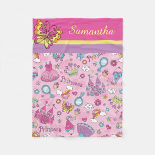 Sweet Princess Fleece Blanket