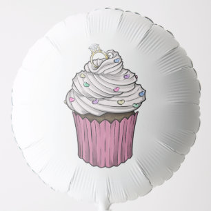 Sweet Proposal Cupcake Balloon