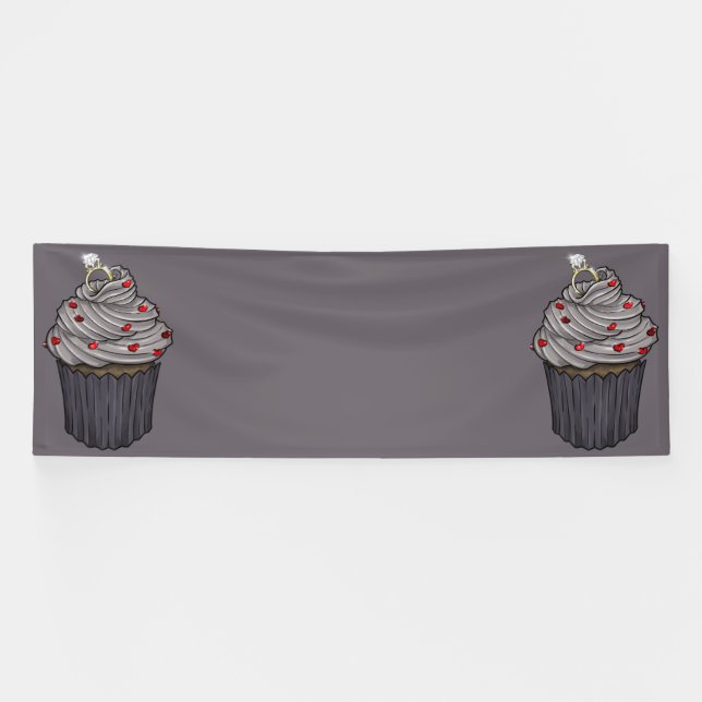 Sweet Proposal Cupcake Banner (Horizontal)