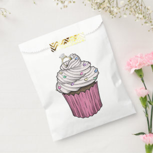 Sweet Proposal Cupcake Favor Bag