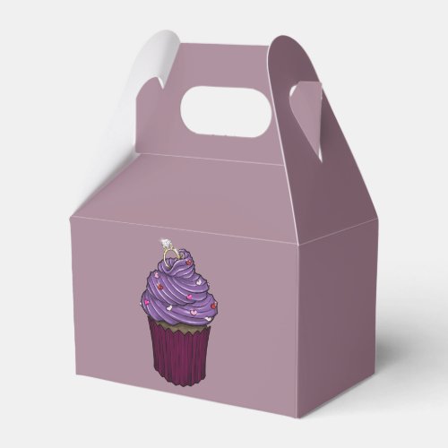 Sweet Proposal Cupcake Favor Boxes