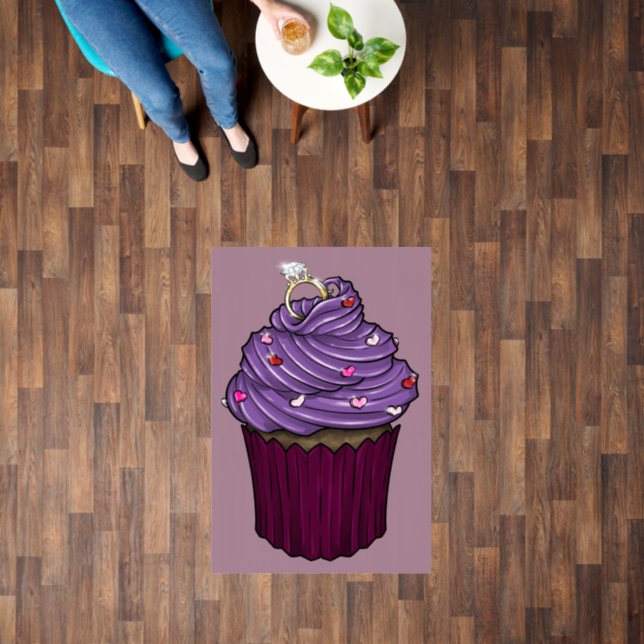 Sweet Proposal Cupcake Floor Decals (Floor)