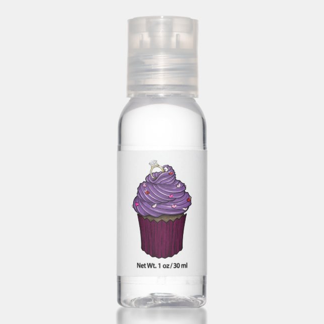 Sweet Proposal Cupcake Hand Sanitizer (Front)