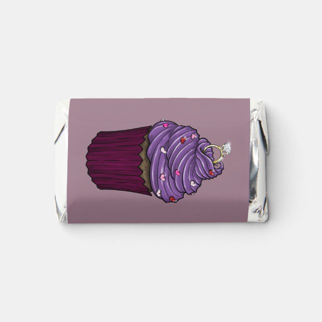 Sweet Proposal Cupcake Hershey's Miniatures (Front)