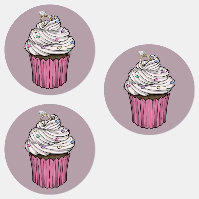 Sweet Proposal Cupcake Labels (Group)