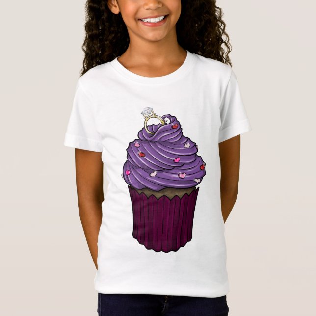 Sweet Proposal Cupcake T-Shirt (Front)