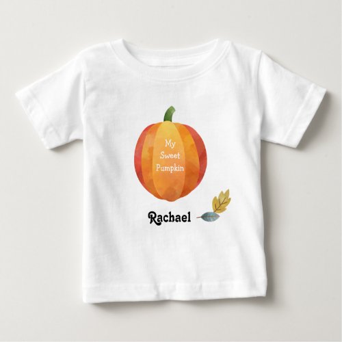 Sweet Pumpkin Baby Baby T_Shirt