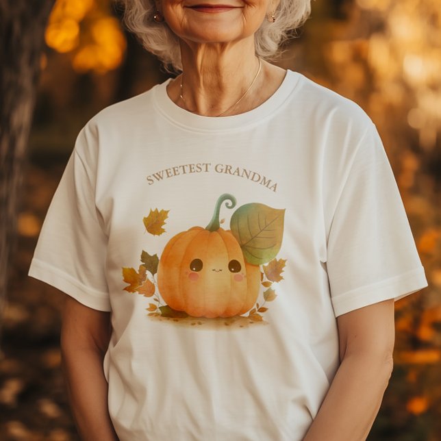 Sweet Pumpkin Fall Baby Shower  T-Shirt (Pumpkin and spice, all things nice!)