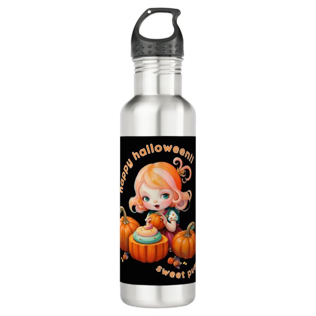 Sweet pumpkin Water Bottle (Front)