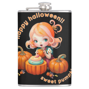 Sweet pumpkin Water Bottle Flask