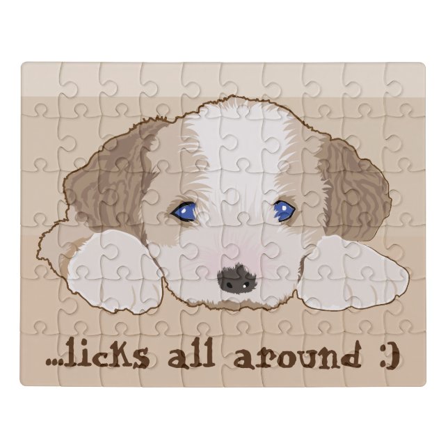 Sweet Puppy Jigsaw Puzzle (Puzzle Horizontal)