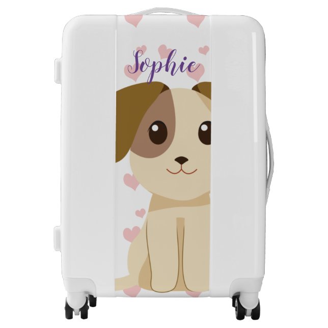 Sweet Puppy  Luggage (Front)