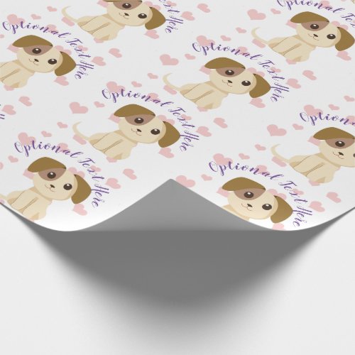 Sweet Puppy  Wrapping Paper