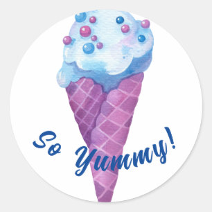 Sweet purple candy kids sticker