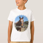 Sweet Quarter Horse Kid's Sweatshirt T-Shirt