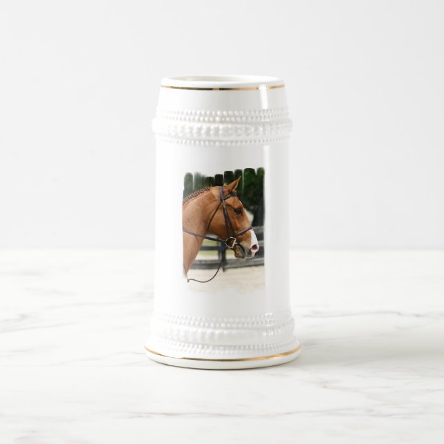 Sweet Quarterhorse Beer Stein (Center)