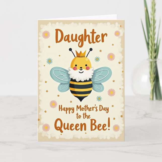 Sweet Queen Mothers Day Card (Front)