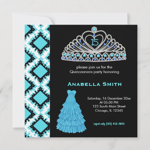 Sweet Quinceanera Invitations