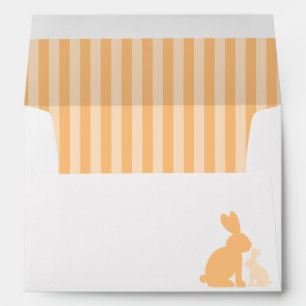 Sweet Rabbits Baby Shower Envelopes