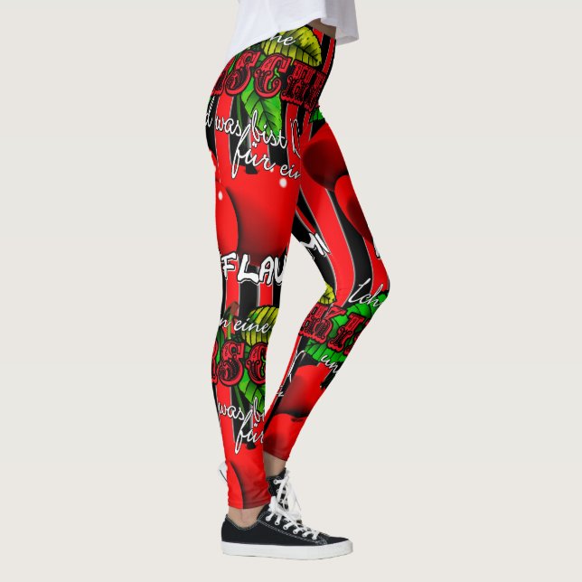 Sweet red cherries with a sweetie leggings (Right)