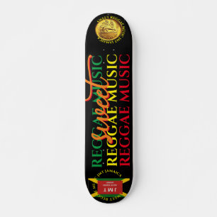 SWEET REGGAE MUSIC 7 3/4" Skateboard Deck