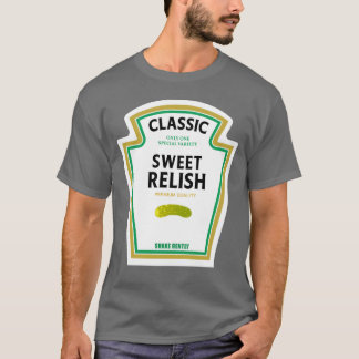 Sweet Relish Ketchup Costume Matching Mustard girl T-Shirt