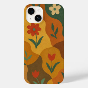 Sweet Retro Country Garden Pattern Case-Mate iPhone 14 Case