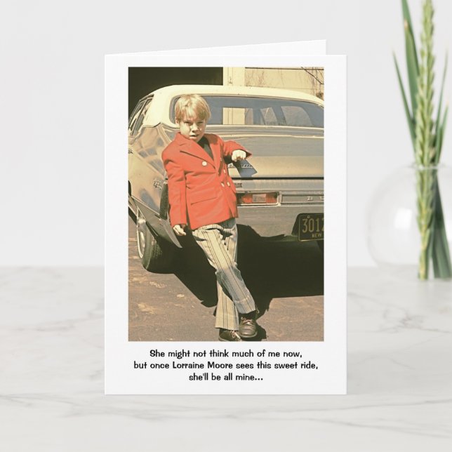 Sweet Ride Card (Front)