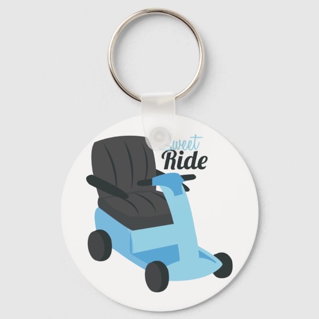 Sweet Ride Keychain (Front)