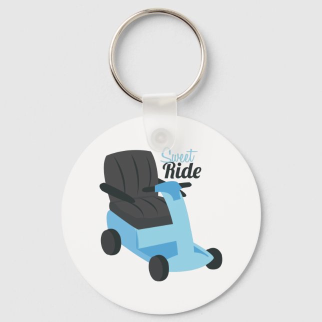 Sweet Ride Keychain (Front)