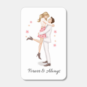 Sweet Romantic Couple Love Postcard Matchboxes