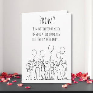 Sweet Romantic Prom Invite   Promposal