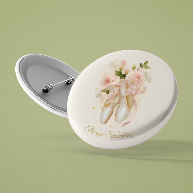 Sweet Rosé Ballet Soirée, custom Button (Creator Uploaded)