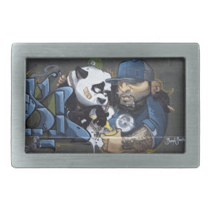 Sweet Sad Panda Found A Buddy Belt Buckle
