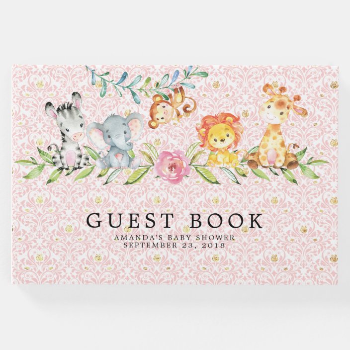 baby shower guest book