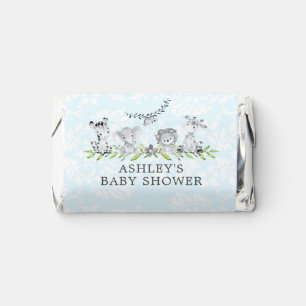 Sweet Safari Animals Baby Shower  Hershey's Miniat Miniatures