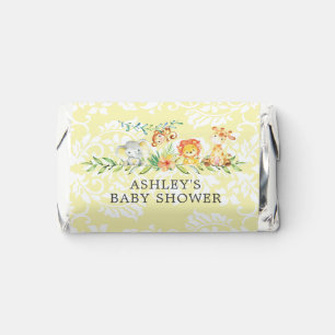 Sweet Safari Animals Baby Shower Hershey's Miniatu Miniatures