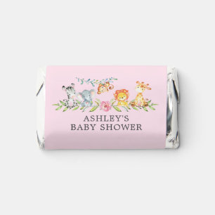 Sweet Safari Animals Baby Shower Hershey's Miniatu Miniatures