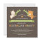 Sweet Safari Birthday Party Invitation