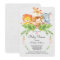 Sweet Safari Jungle Baby Shower Invitation