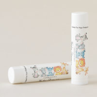 Sweet Safari Pink Elephant Lip Balm