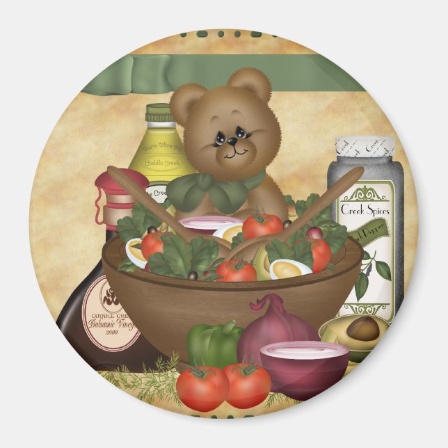 Sweet Salad Magnet (Front)