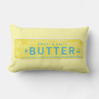 Sweet & Salty Butter Stick with Bows and Hearts Lumbar Pillow