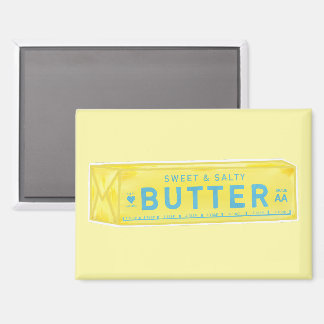 Sweet & Salty Yellow Butter Stick Magnet