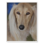 Sweet Saluki Temporary Tattoos